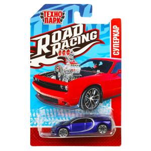 Машина Технопарк металл. Road Racing Суперкар (7,5см) в асс,блистер RR-7-29-36-R