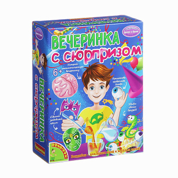 Вondibon Французские опыты Науки с Буки Вечеринка с сюрпризом WS/924  ВВ1550