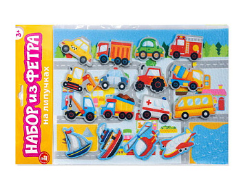 Игра на липучках Город (фетр) 05374 (Дес.Кор.)