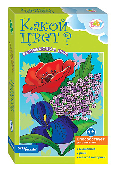 Развивающая игра Какой цвет? 76184 (Степ Пазл) 