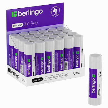 Клей-карандаш Berlingo "Ultra", 21г, ПВП K1512