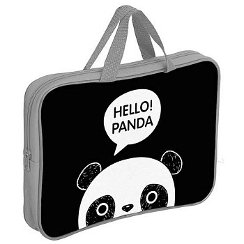 Сумка-планшет 26*34*4 КОКОС "Panda" ПМД 2-20/250979 ткань,на молн.