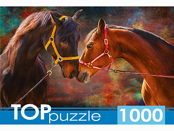 Пазлы (1000эл) Влюблённые лошади ШТТП1000-9855