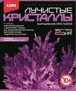 Лучистые кристаллы Фиолетовый кристалл Лк-007 (Колорит)