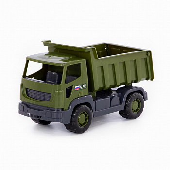 Автомобиль Агат самосвал военный (26х12х15см) 48554 (Полесье)