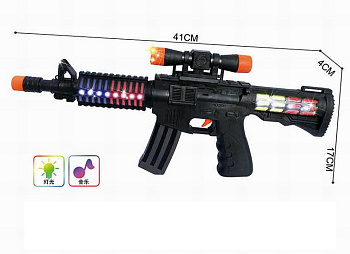 Игрушка Автомат звук, свет 800 (41*4*17) в пакете