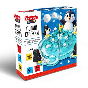Игра настольная "Пуляй снежки" серии "Baby Toys Games" 70067
