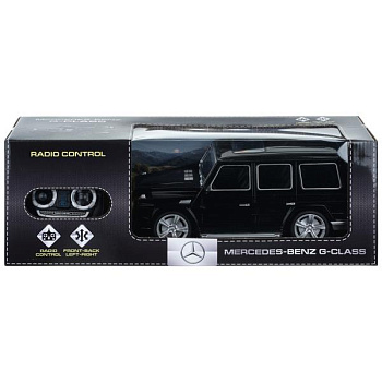 Машина Технопарк Р/У Mercedes-Benz G-Class черный (29см) свет,в/к 2209F0113-R