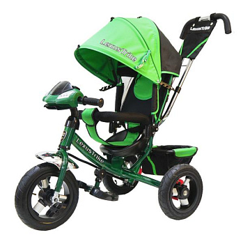 Велосипед 3-кол. "Lexus Trike" надув.кол. 12"и10" 950M2-N1210-GREEN свет/звук