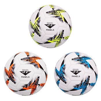 Мяч футбольный PVC (330гр) 2 слоя, 3-4 цв, без шва, в/п IT110483