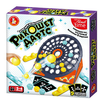 Игра Рикошет Дартс (круг.поле) Aктив time 70072 (Дес.Кор.)
