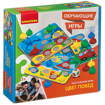 Bondibon Игра обучающая Цвет побед (22x5,6x21см) ВВ3440