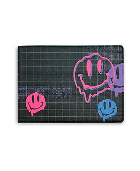 Обложка д/студенческого ДПС "Scare Smile" 2757.Р5 кож.зам. 76*216мм