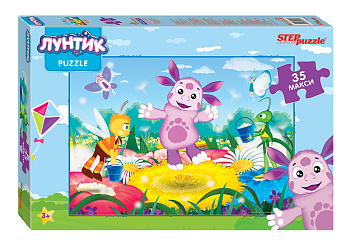 Пазлы (35эл) Maxi Лунтик 91213 (Степ Пазл)