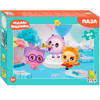 Пазлы (104эл) Малышарики. Друзья 82262 (Степ Пазл)
