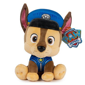 Щенячий патруль. Мягконабивная игрушка Чейз 23 см. Paw Patrol