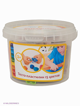 Тесто-пластилин (15цв) TA1066V (Genio Kids-Art)