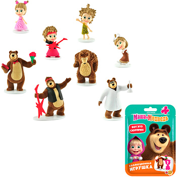 Игрушка во флоупаке МАША И МЕДВЕДЬ КОН004