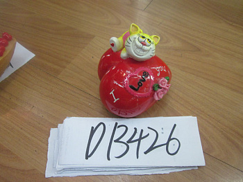 Копилка кошка на сердце 7320