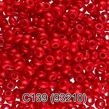 Бисер ГАММА круглый 3 10/0 2,3мм 5гр. 1-й сорт C139 бордовый ( 93210 )