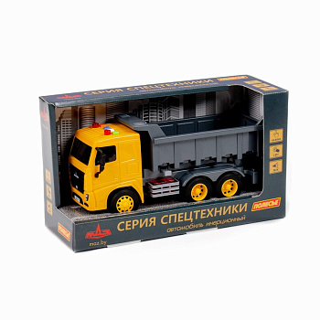 Автомобиль-самосвал МАЗ (инерц,свет,звук) в/к 94056 (Полесье)