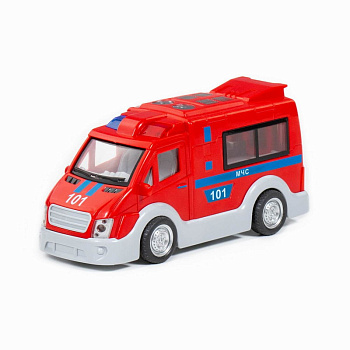 Автомобиль МЧС инерц,свет,звук,в/к 79671 (Полесье)