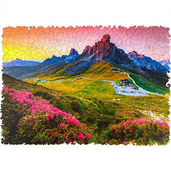 Пазл дер. А4 (250эл) Гора (31x23см) 0Б-00003589 (Unidragon)