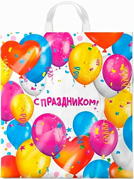 Пакет петл.ручка (38х42см/40мкм) ПВД Пати 00000012377