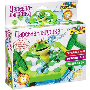 Фортуна Настольная семейная игра Царевна-лягушка мини-игра Ф93554