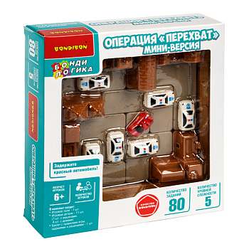 Bondibon Игра логическая Операция Перехват мини-версия ВВ6556