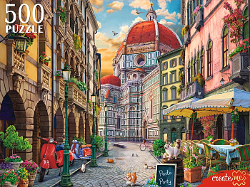 Пазлы (500эл) Красивая Флоренция Ф500-6630