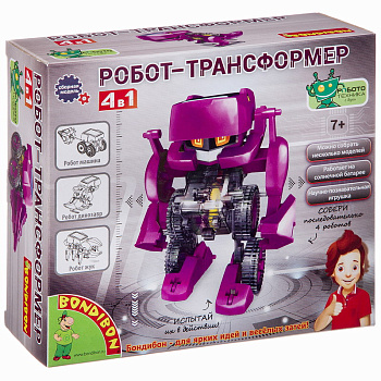 Вondibon Французские опыты Науки с Буки Робот-трансформер (3-в-1) ВВ3060