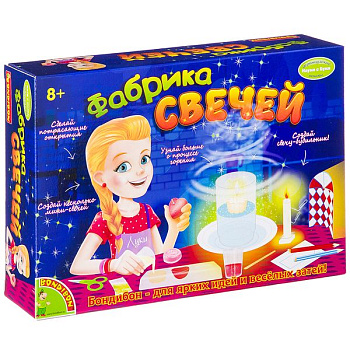Вondibon Французские опыты Науки с Буки Фабрика свечей  WS/104L/ВВ2018
