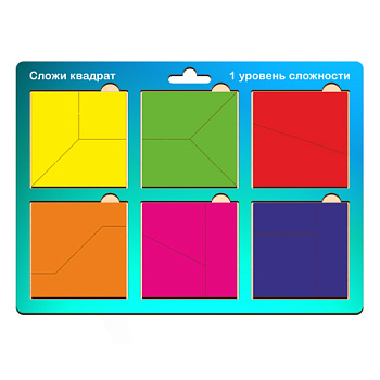 Пазл Никитина Сложи квадрат (16дет,22х16см) АПЛ279