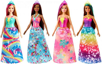 Barbie Кукла Принцесса в асс. 4 вида GJK12