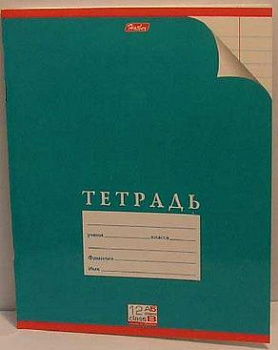 Тетрадь 12л. (линейка) ХАТ "С уголком" 12Т5В2 скругл.углы
