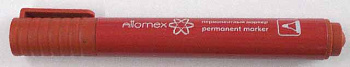 Маркер перм. ATTOMEX 5043502 красный 3мм