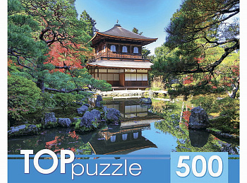 Пазлы (500эл) Красивая пагода КБТП500-6808