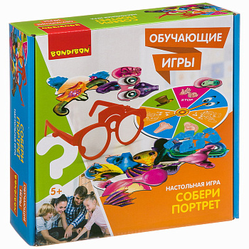 Bondibon Игра обучающая Собери портрет (25,5x6,5x25,5см) ВВ3458