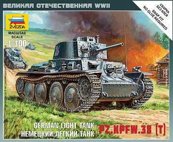 Немецкий танк Т-38 6130 (Звезда)