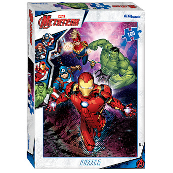 Пазлы (160эл) Черная вдова (Marvel) 94126 (Степ Пазл)