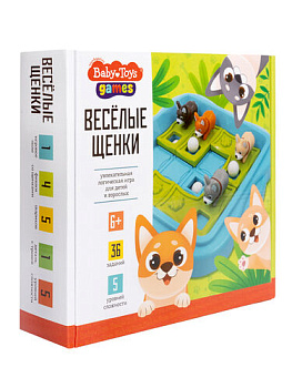 Игра Веселые щенки BabyToys 70042 (Дес.Кор.)