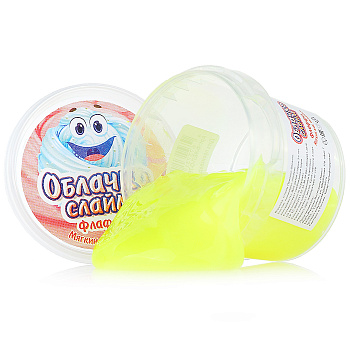 Слайм Прихлоп Флаффи Облачко (75гр) желтый 667412