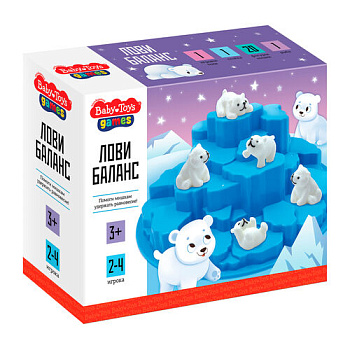 Игра настольная "Полярный баланс" Baby Toys games 70049