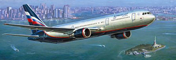 Самолет Боинг 767-300 7005ПН (подар.набор Звезда)