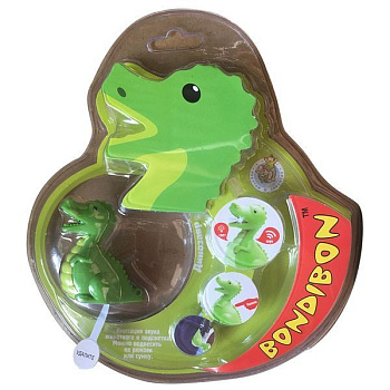 Bondibon фигурка Динозавр Ребятам о зверятах (свет,звук,18х4х18см) RS6199-Dinosa