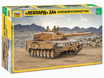 Немецкий основной танк Леопард 2А4 3703 (Звезда)