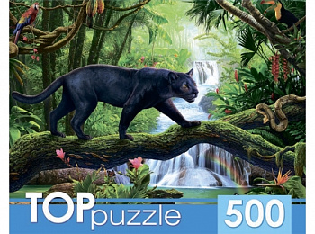 Пазлы (500эл) Черная пантера ХТП500-6816