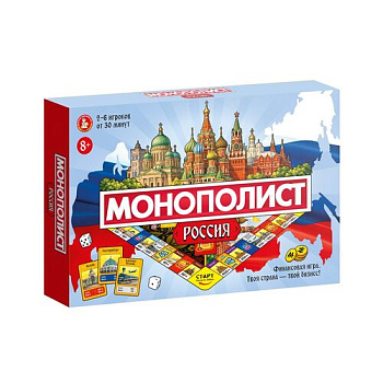 Игра настольная "Монополист" Россия 06132