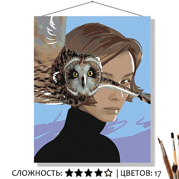 Картина по ном. на холсте (50х40см) с подрам. Разум (17цв) КН50401233